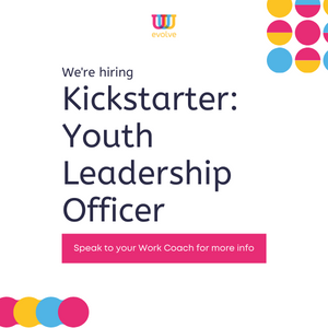 We're hiring! Kickstarter Youth Leadership Officer